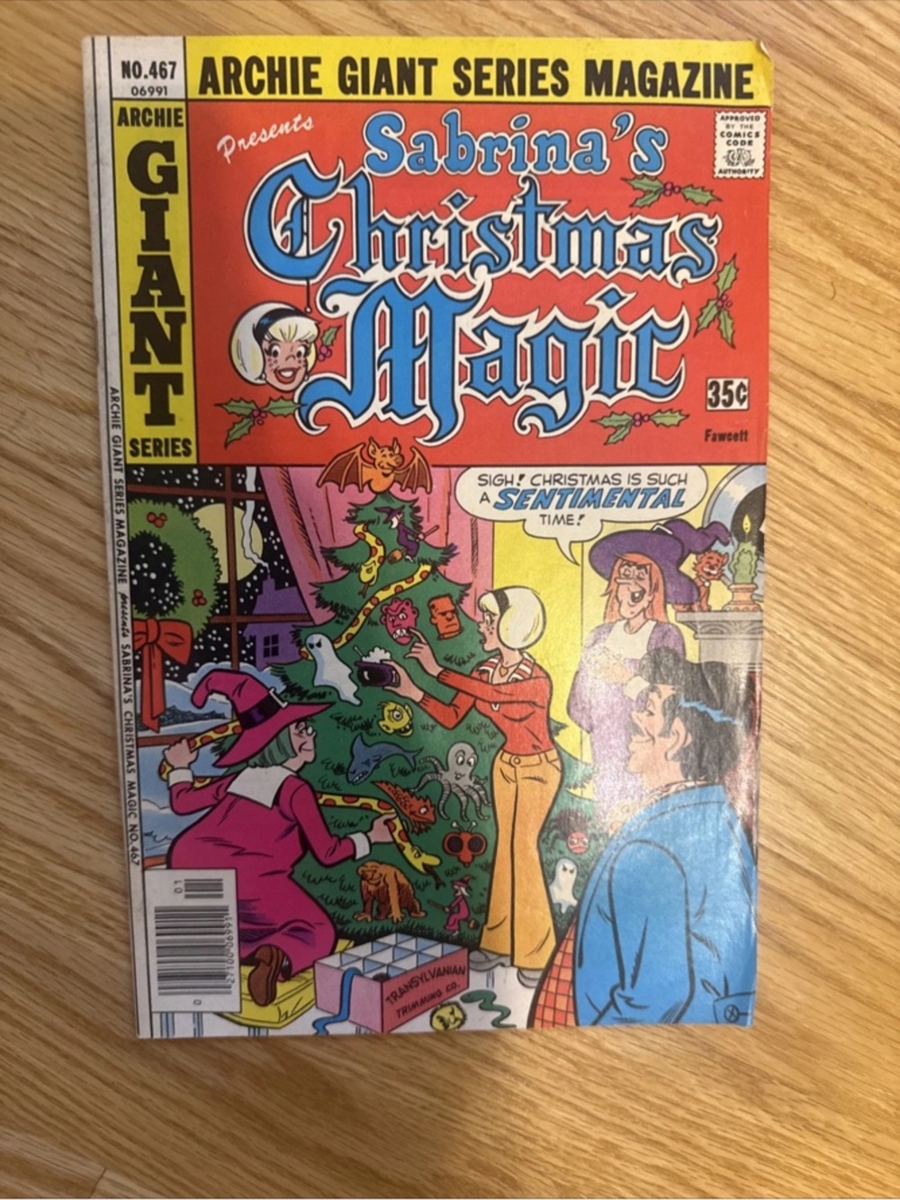 Sabrina's Christmas Magic Archie Giant Series #220 (ARCHIE COMICS Publications